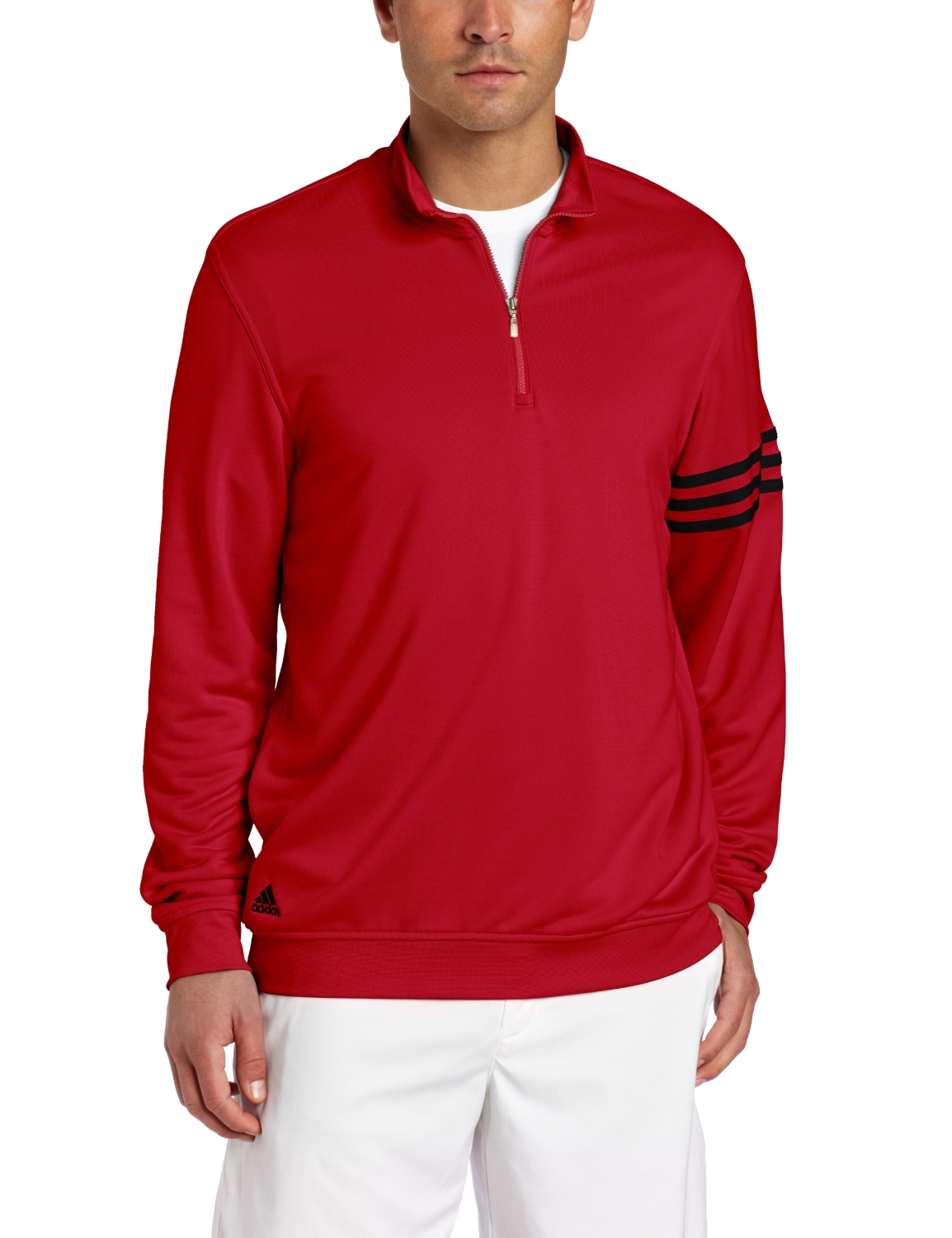 Mens Adidas 3-Stripes Golf Layering Tops