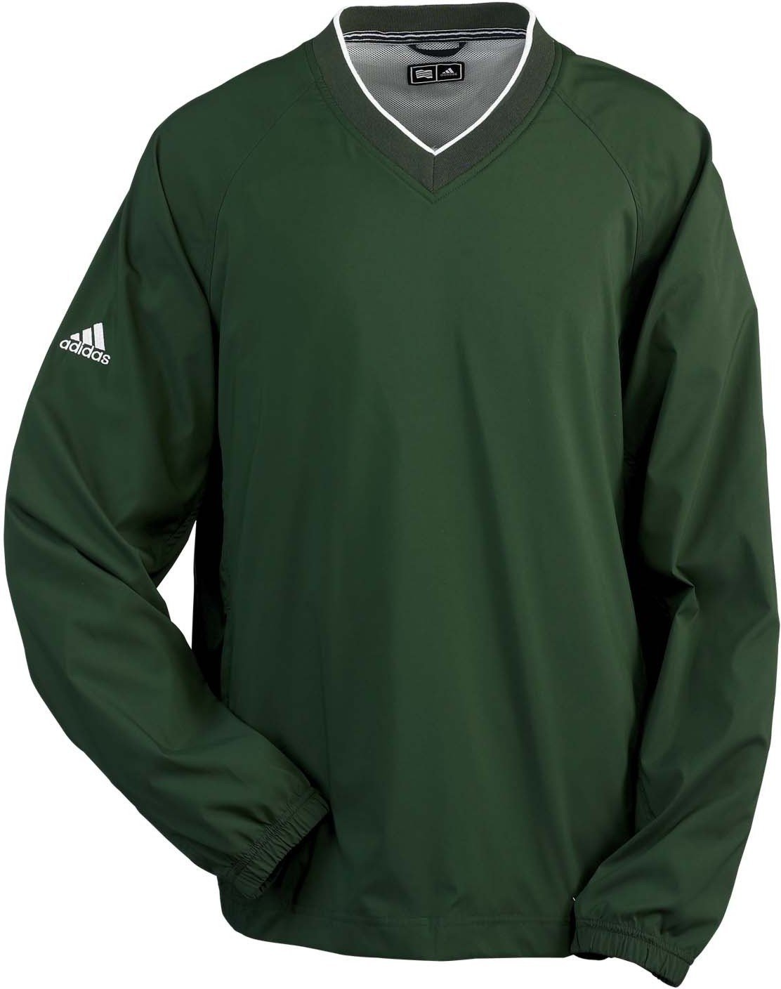 Mens Adidas A47 Climaproof V-Neck Golf Wind Pullovers