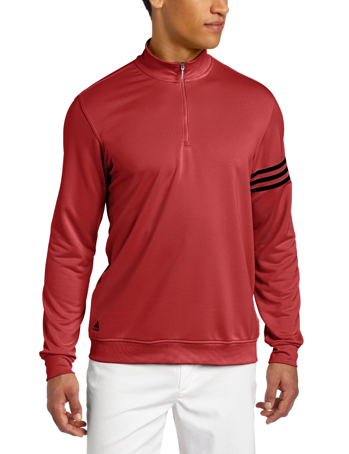 Mens Climalite 3-Stripes Golf Pullovers