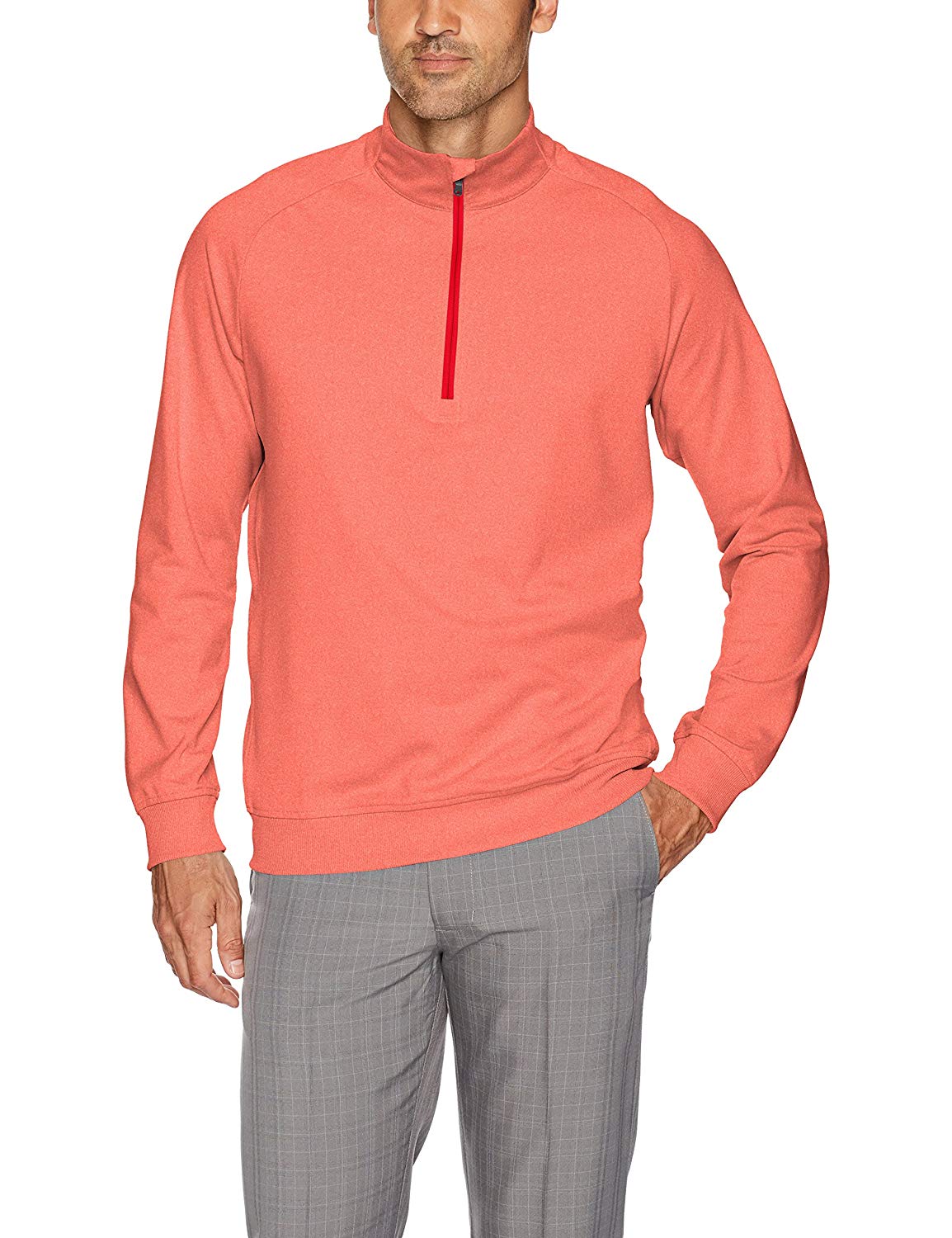 Mens Adidas Club Quarter Zip Golf Pullovers