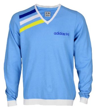 Adidas Mens Long Sleeve V-Neck Pullovers