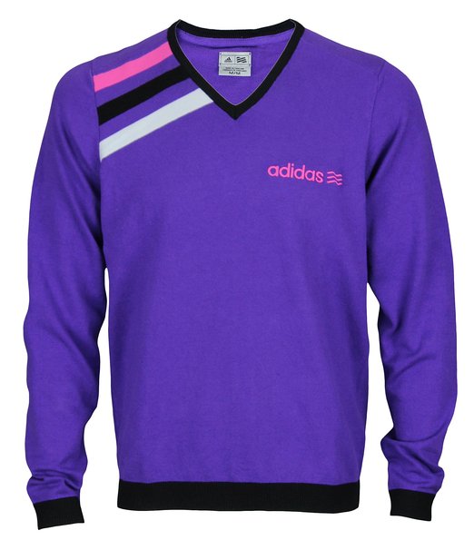 Adidas Long Sleeve V-Neck Golf Pullovers