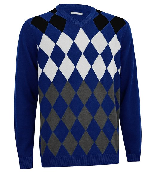 Ashworth Argyle V-Neck Golf Pullovers