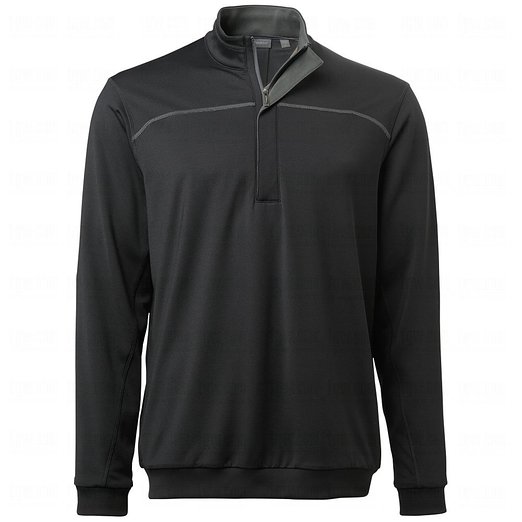 Mens Ashworth Ez-Sof Lined Half Zip Golf Wind Pullovers