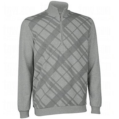 Ashworth French Terry Print Golf Pullovers