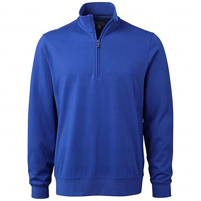 Ashworth Mens Mesh Back Half Zip Golf Pullovers