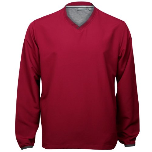 Mens Ashworth V-Neck Golf Wind Pullovers