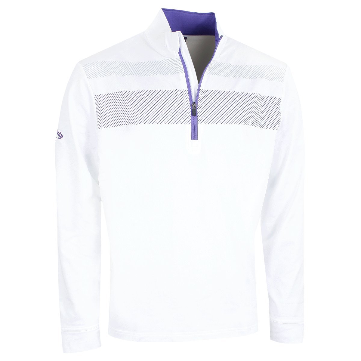 Mens Callaway Opti-Dri Blocked Stretch Golf Pullovers