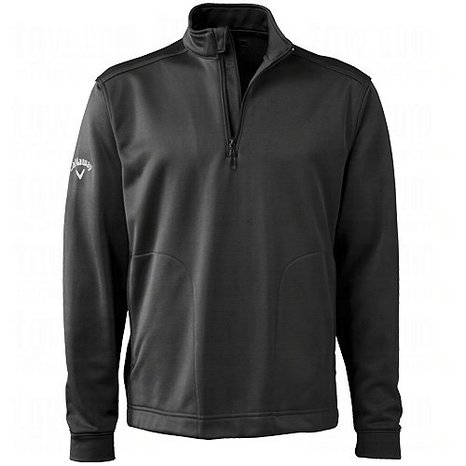 Mens Callaway Thermal Quarter Zip Golf Pullovers