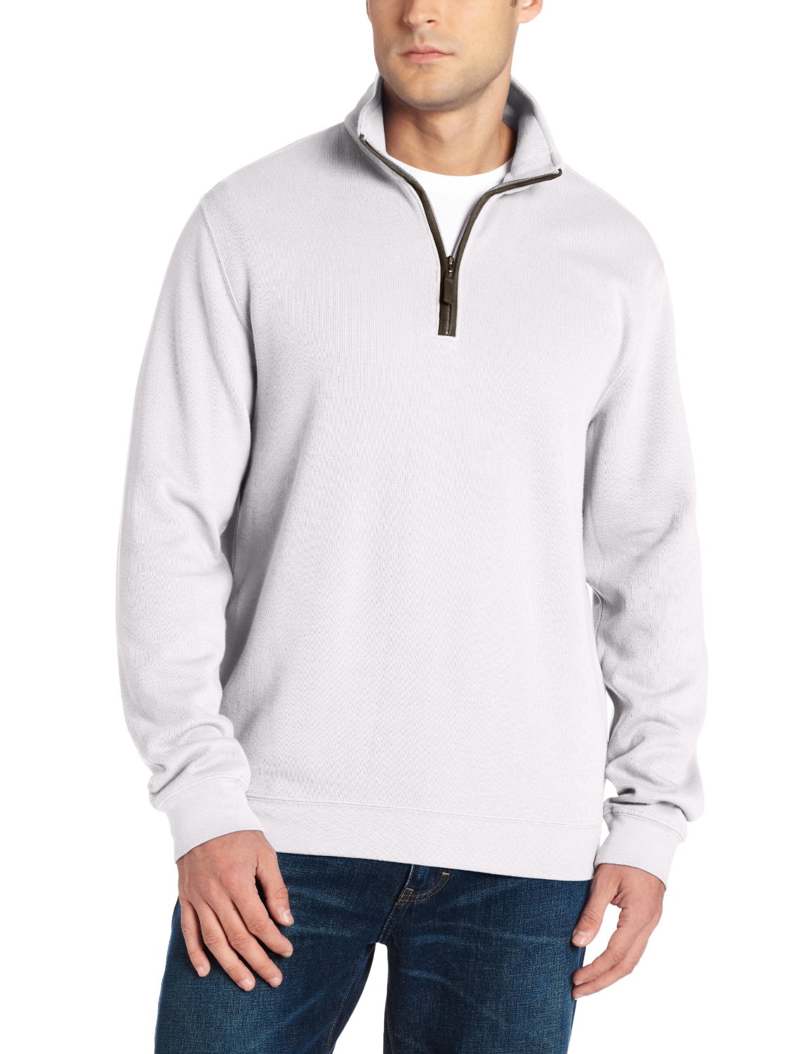 Greg Norman Mens Collection Contemporary Mock Pullovers