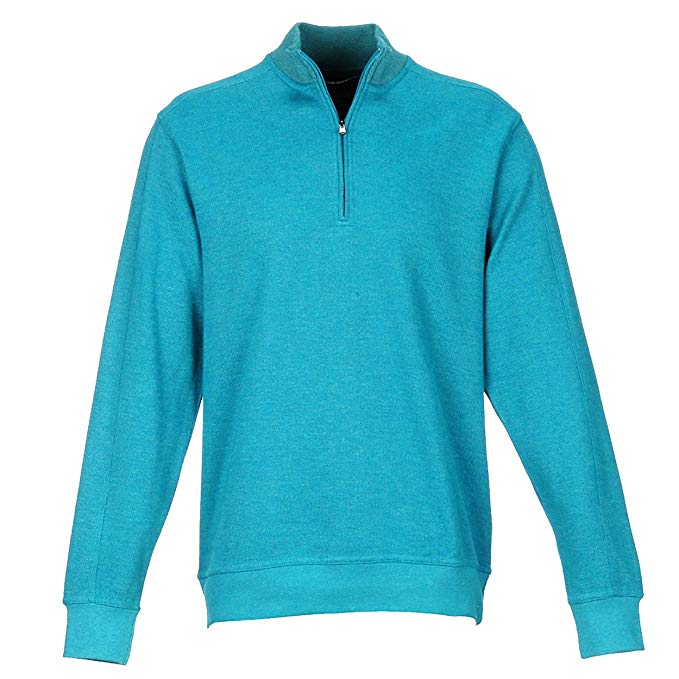 Greg Norman Mens Contemporary Quarter Zip Golf Pullovers