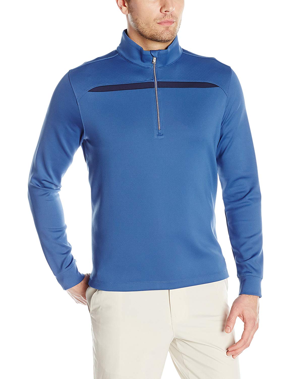 Greg Norman Mens Fashion Pullover Golf Tops