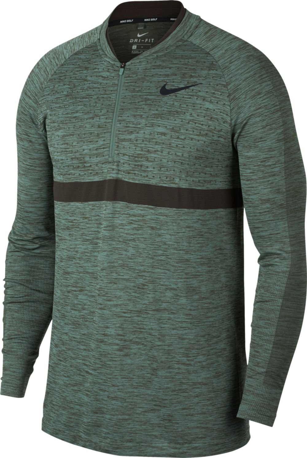 nike half zip golf top