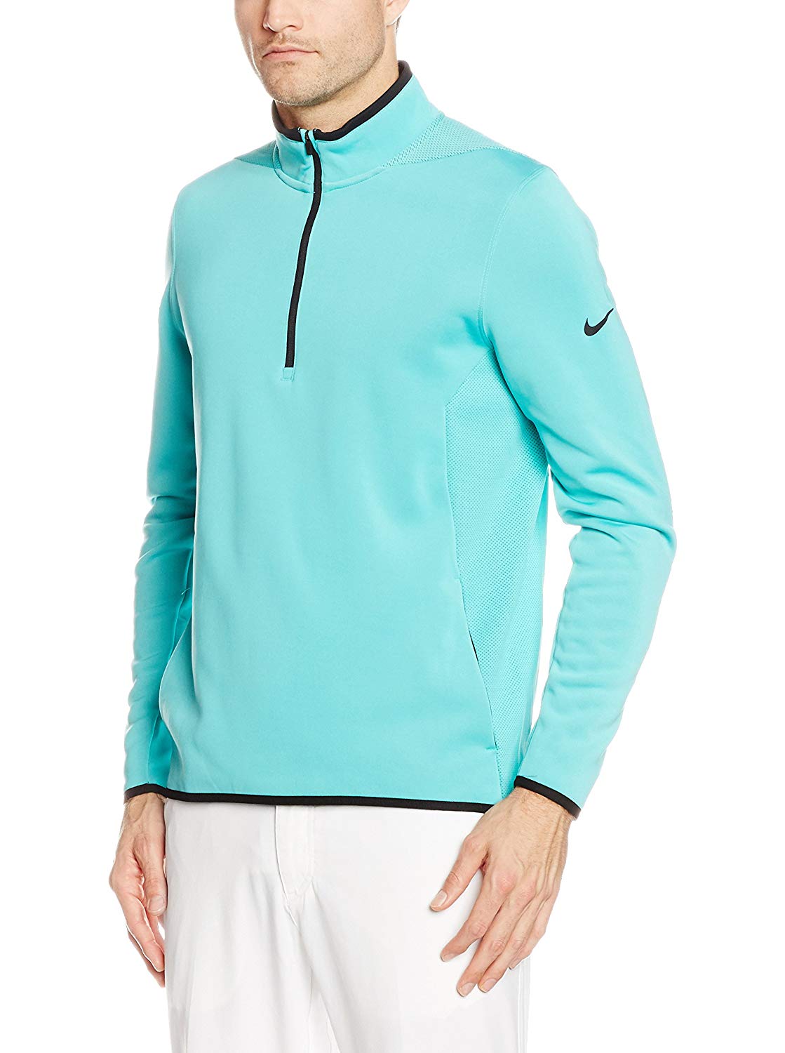 Nike Mens Hypervis Cover Up Golf Pullovers