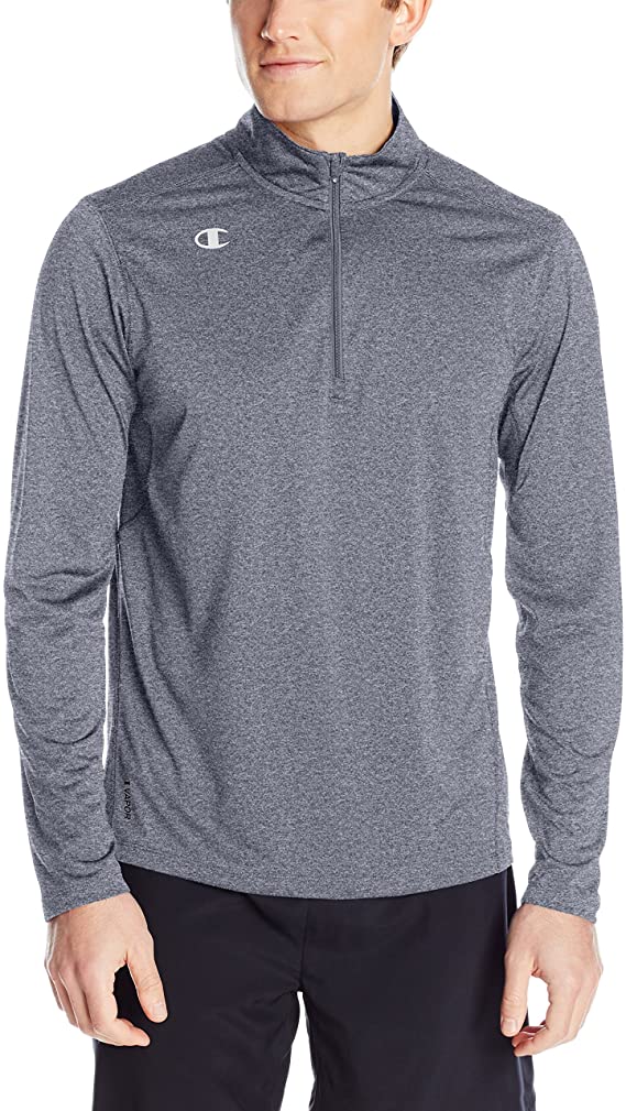 Champion Mens Quarter Zip Double Dry Golf Pullovers