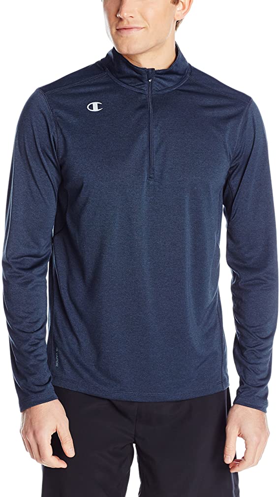 Champion Mens Quarter Zip Double Dry Golf Pullovers
