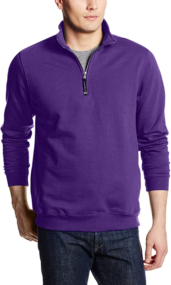 Mens Charles River Apparel Crosswind Quarter Zip Golf Sweatshirts