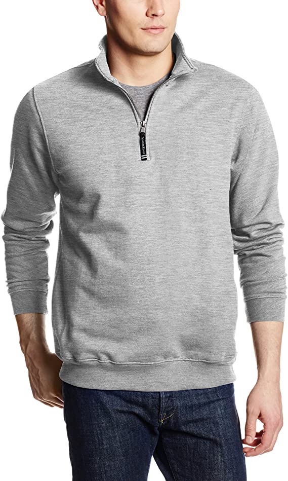 Charles River Apparel Mens Crosswind Quarter Zip Golf Sweatshirts