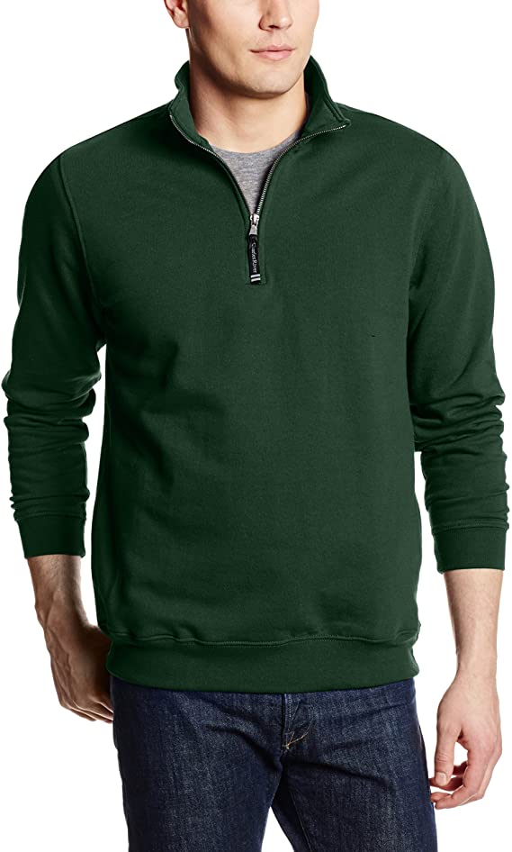 Charles River Apparel Mens Crosswind Quarter Zip Golf Sweatshirts