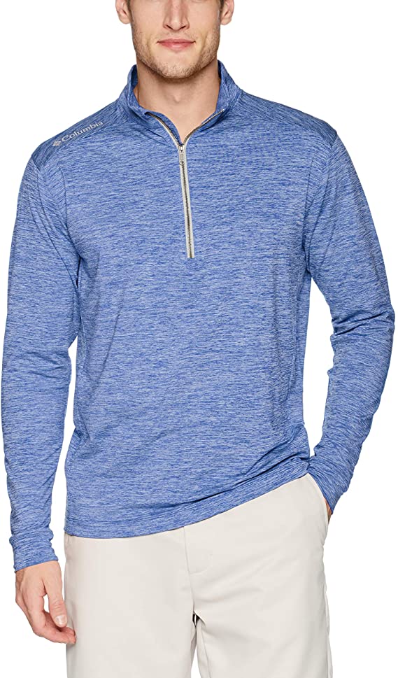 Columbia Mens Omni-Wick Power Fade Golf Pullovers