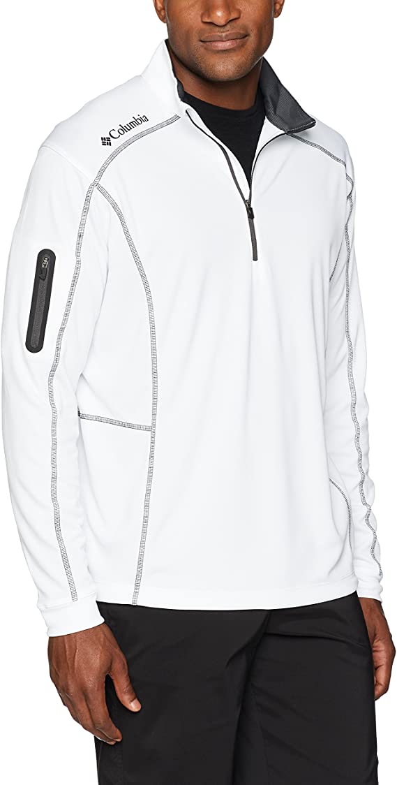 Columbia Mens Omni-Wick Shotgun Golf Pullovers