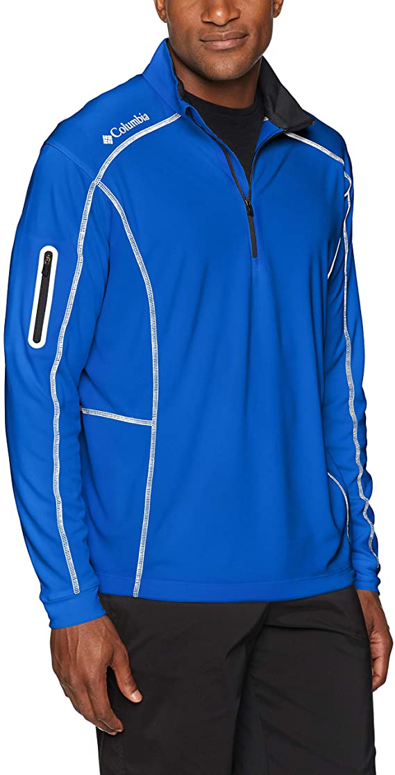 Columbia Mens Omni-Wick Shotgun Golf Pullovers