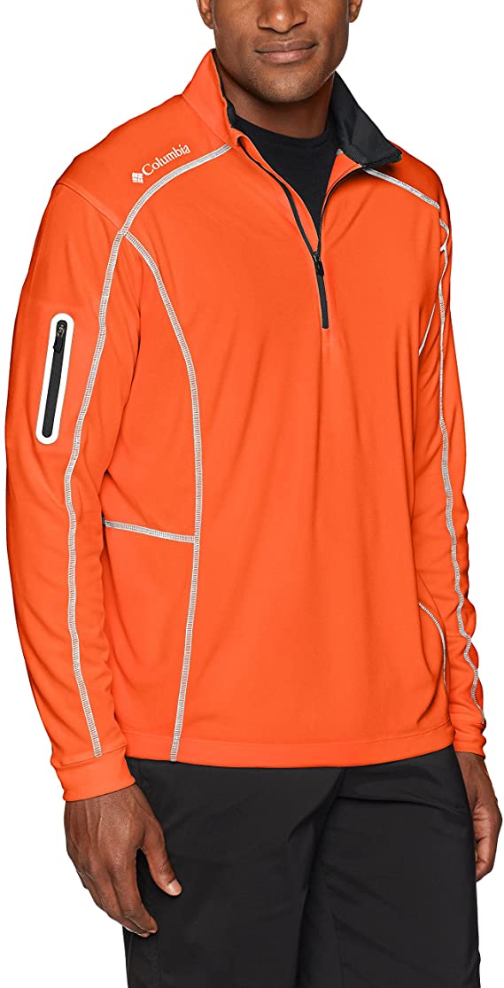 Columbia Mens Omni-Wick Shotgun Golf Pullovers