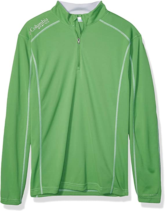 Mens Columbia PFG Low Drag Moisture Wicking Golf Pullovers