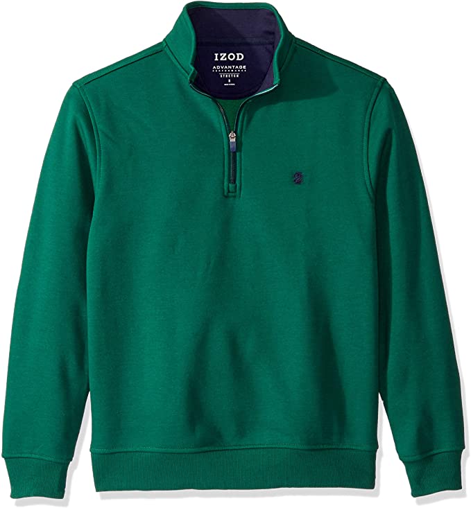 Izod Mens Advantage Performance Fleece Golf Pullovers