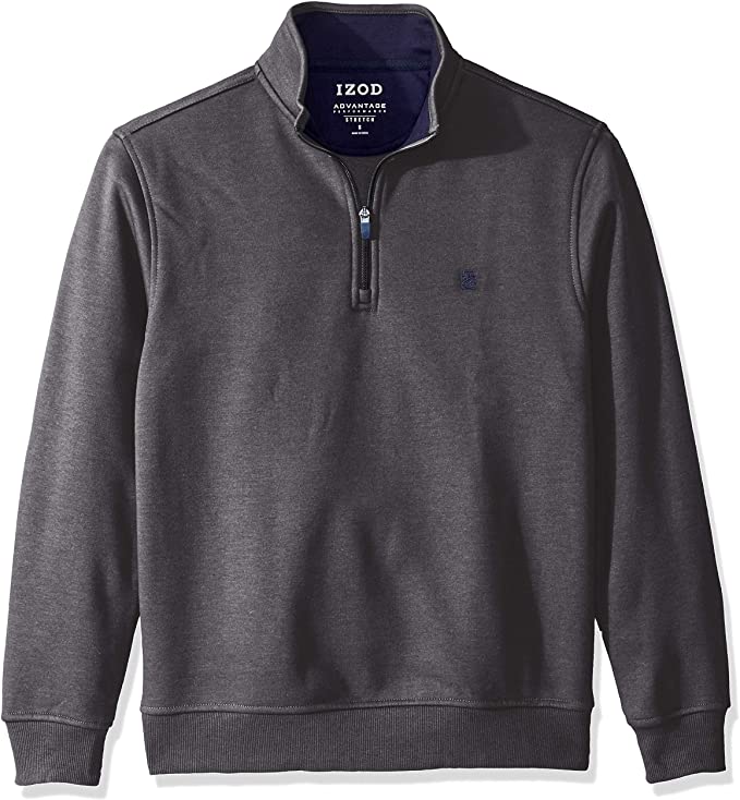 Izod Mens Advantage Performance Fleece Golf Pullovers