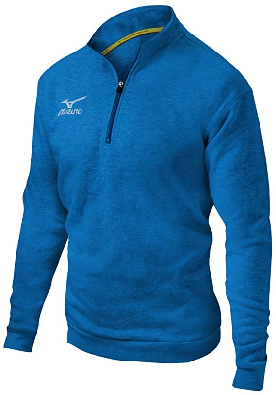 Mens Mizuno Half Zip Fleece Golf Pullovers