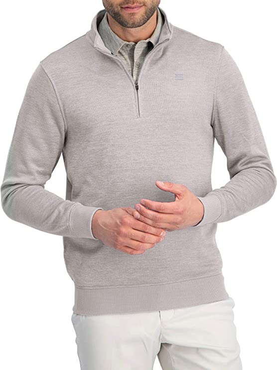 Three Sixty Six Mens Dri Fit Golf Sweater Pullovers