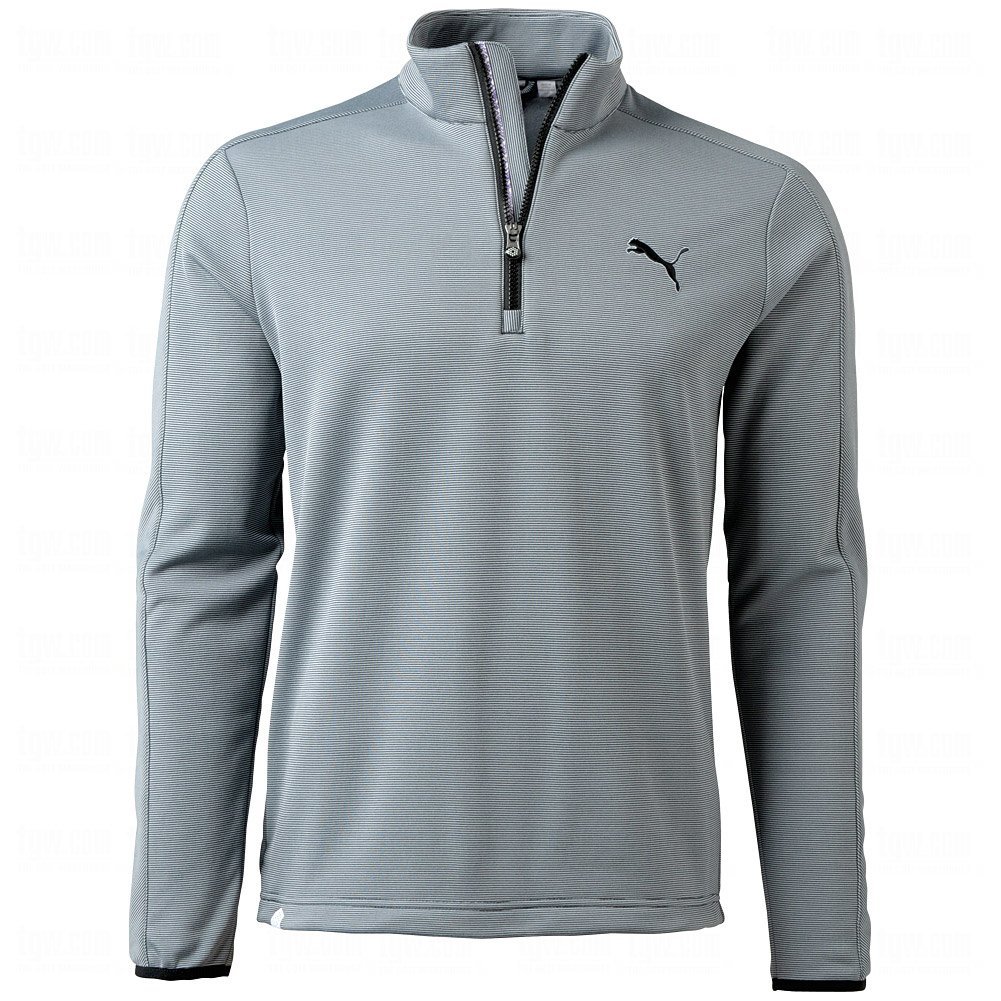 Puma NA Stripe Golf Popover Shirts