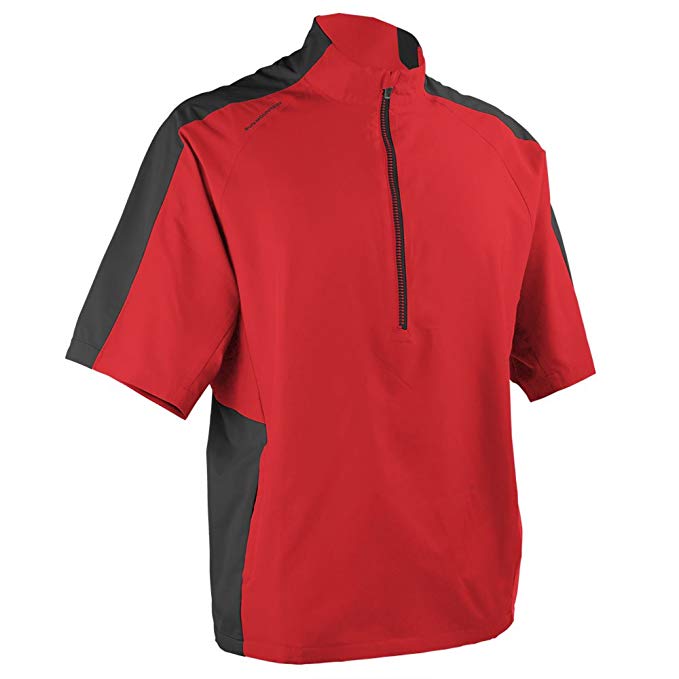 Sun Mountain Mens Headwind Short Sleeve Golf Pullovers