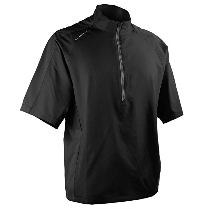 Sun Mountain Mens Headwind Short Sleeve Golf Pullovers