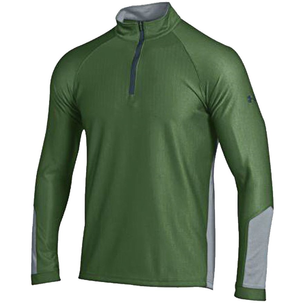 Under Armour Mens Loft Colorblock Mock Golf Pullovers