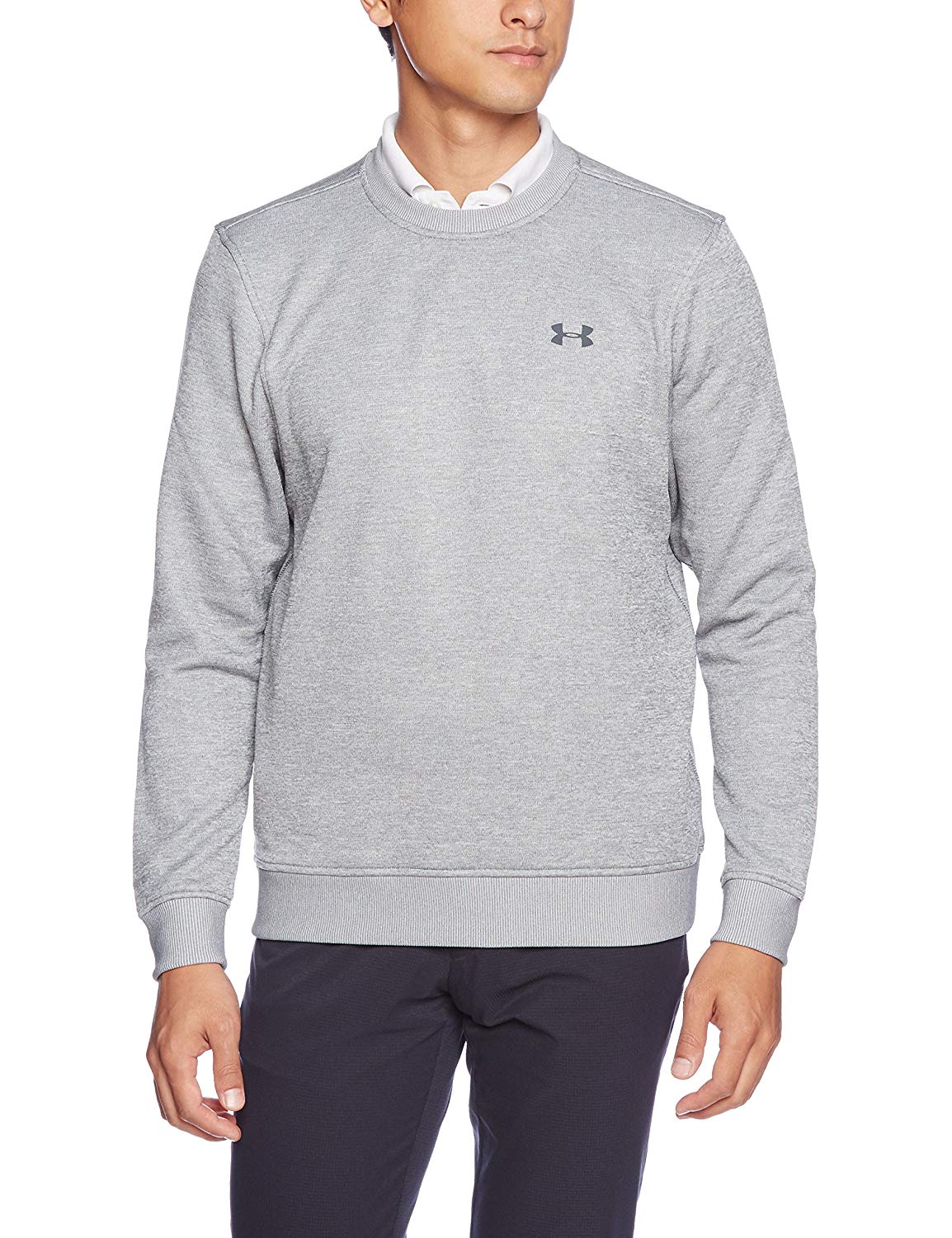 Under Armour Mens Storm Sweater Fleece Crew Golf Pullovers