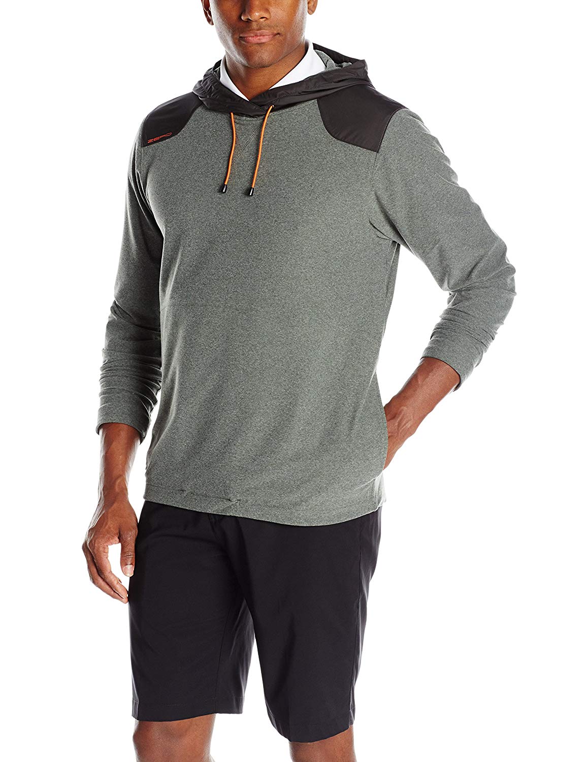 Mens Zero Restriction Champion Hooded Golf Pullovers
