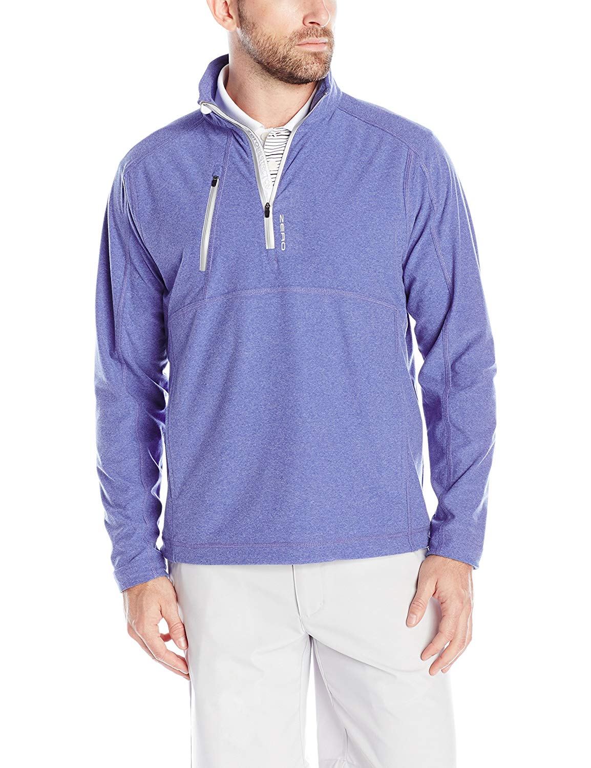 Mens Zero Restriction Dash 3.0 Tech Golf Pullovers