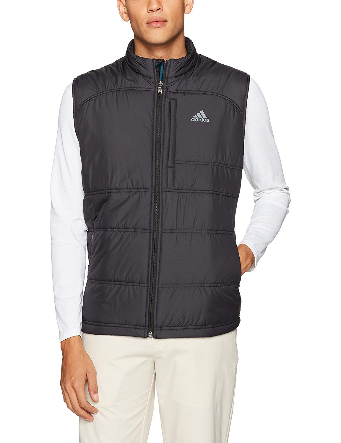 Mens Adidas Climaheat Primaloft Full Zip Golf Vests