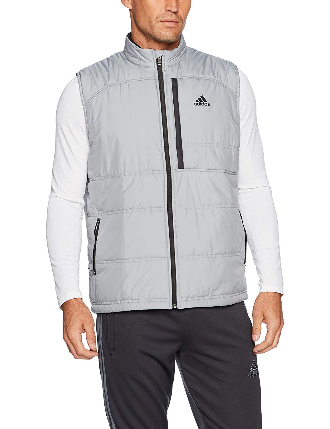 Adidas Mens Climaheat Primaloft Full Zip Golf Vests