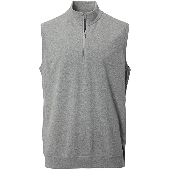 Mens Ashworth French Terry Half Zip Golf Vests