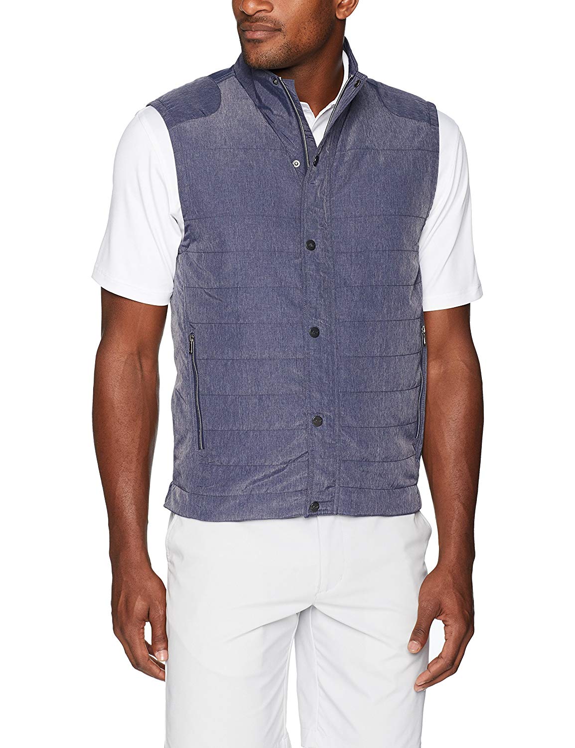 Mens Greg Norman Feather Weight Quilted Golf Vest