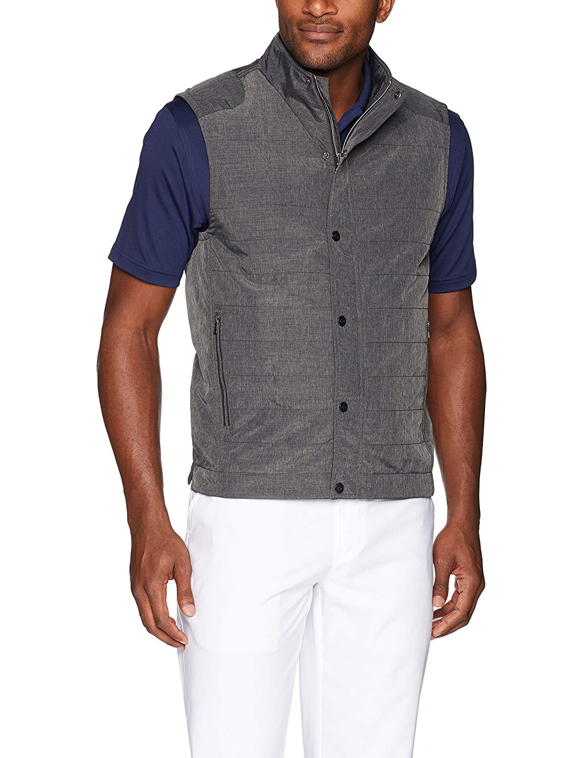 Greg Norman Mens Feather Weight Quilted Golf Vests