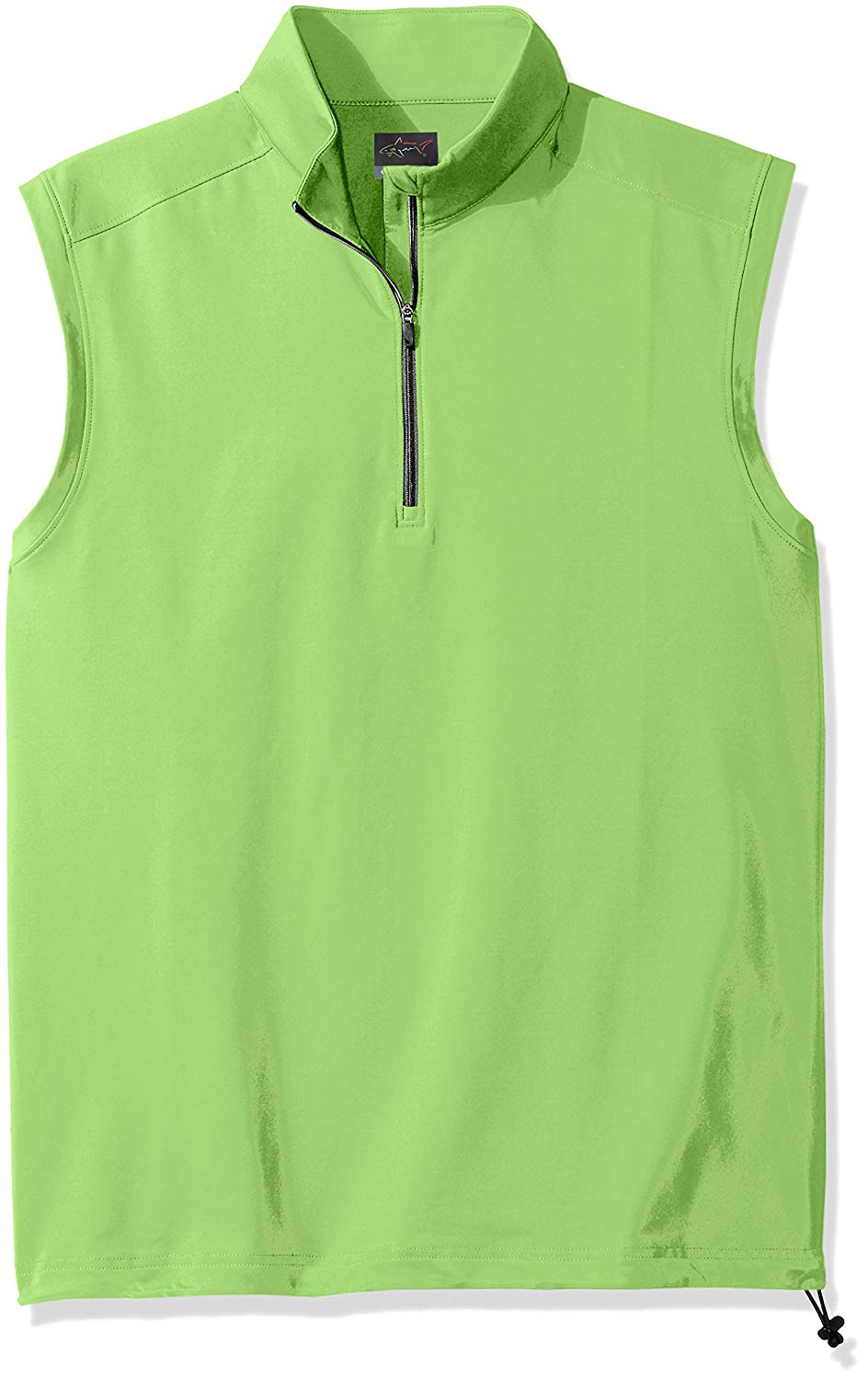 Mens Greg Norman Quarter Zip Golf Vests