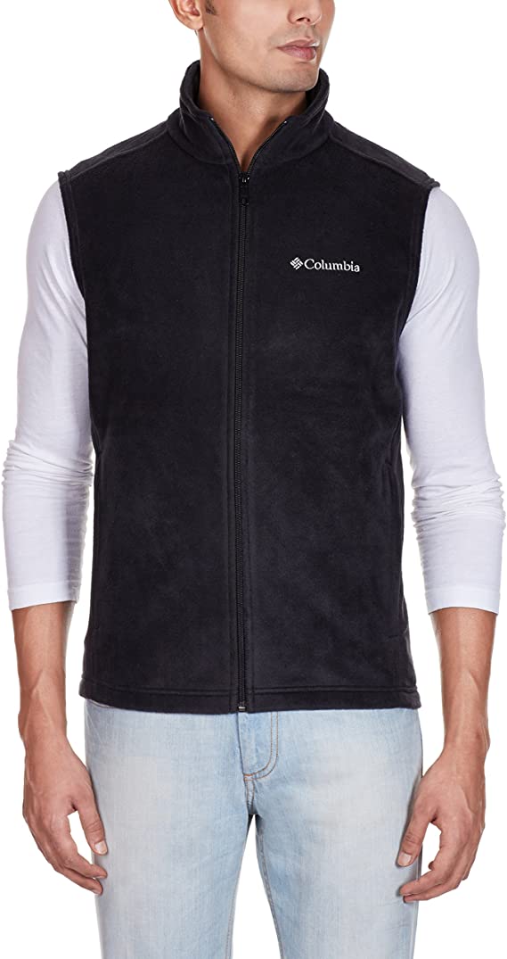 Columbia Mens Cathedral Peak Fleece Golf Vests