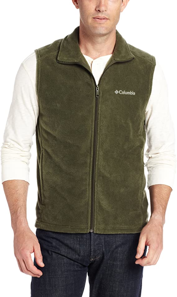 Columbia Mens Cathedral Peak Fleece Golf Vests