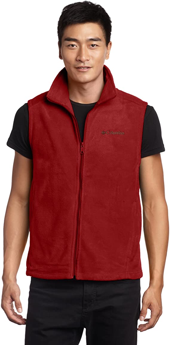 Columbia Mens Cathedral Peak Fleece Golf Vests