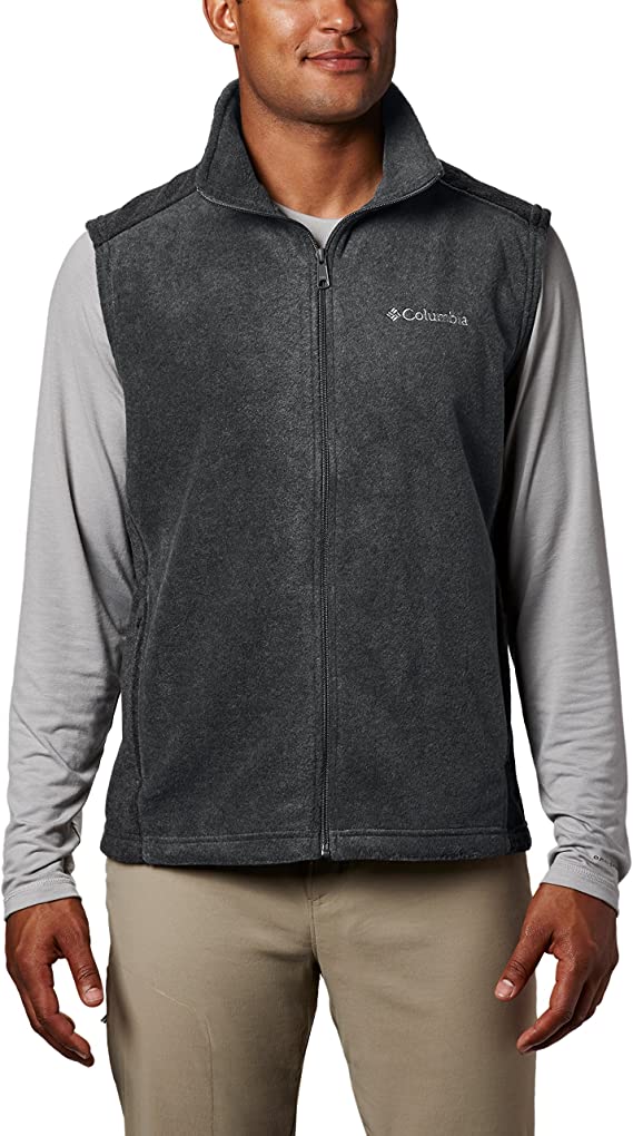 Columbia Mens Full Zip Fleece Golf Vests