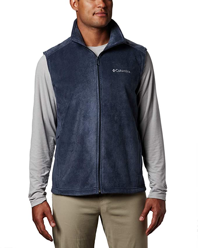 Columbia Mens Full Zip Fleece Golf Vests